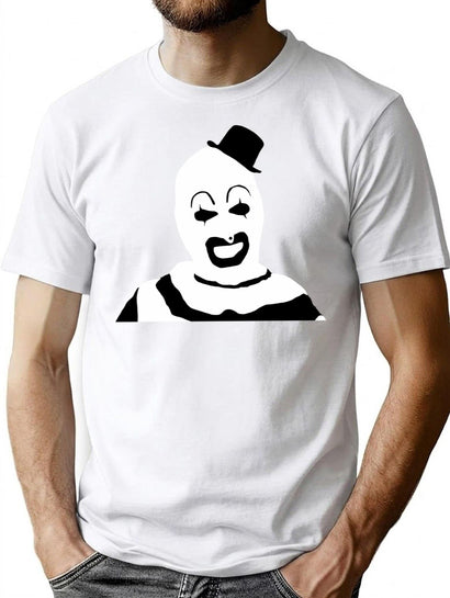 Art The Clown (18) T-Shirt for Men & Women, T-Shirts Graphic Tee - Black