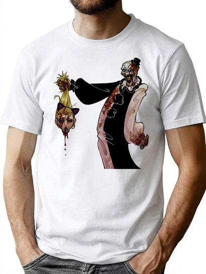 Art The Clown (21) T-Shirt for Men & Women, T-Shirts Graphic Tee - Black