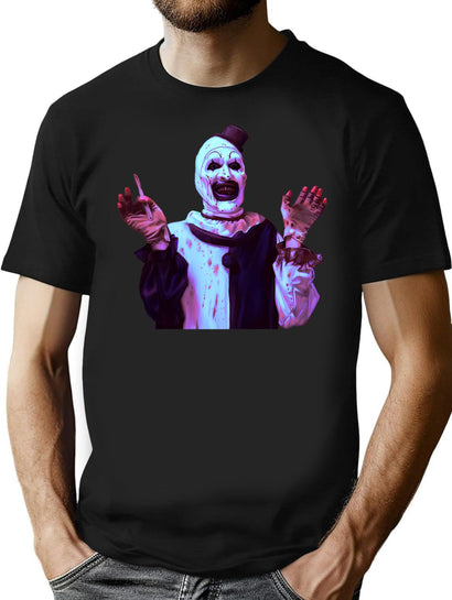Art The Clown (24) T-Shirt for Men & Women, T-Shirts Graphic Tee - Black