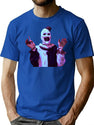 Art The Clown (24) T-Shirt for Men & Women, T-Shirts Graphic Tee - Blue