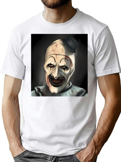 Art The Clown (25) T-Shirt for Men & Women, T-Shirts Graphic Tee - Black