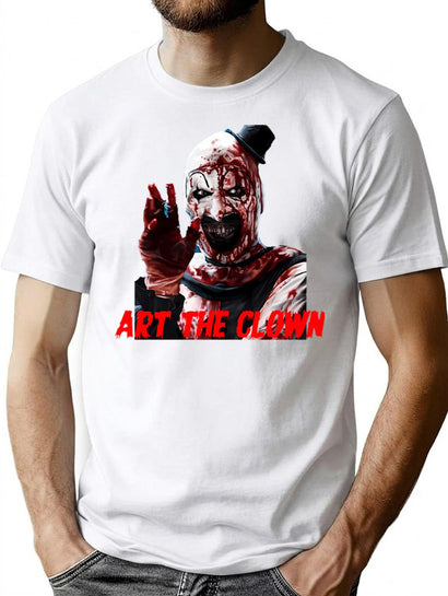 Art The Clown (26) T-Shirt for Men & Women, T-Shirts Graphic Tee - Black