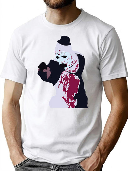 Art The Clown (28) T-Shirt for Men & Women, T-Shirts Graphic Tee - Black