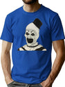 Art The Clown (2) T-Shirt for Men & Women, T-Shirts Graphic Tee - Blue