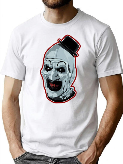 Art The Clown (30) T-Shirt for Men & Women, T-Shirts Graphic Tee - Black