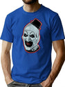 Art The Clown (30) T-Shirt for Men & Women, T-Shirts Graphic Tee - Blue