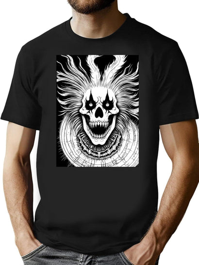 Art The Clown (31) T-Shirt for Men & Women, T-Shirts Graphic Tee - Black