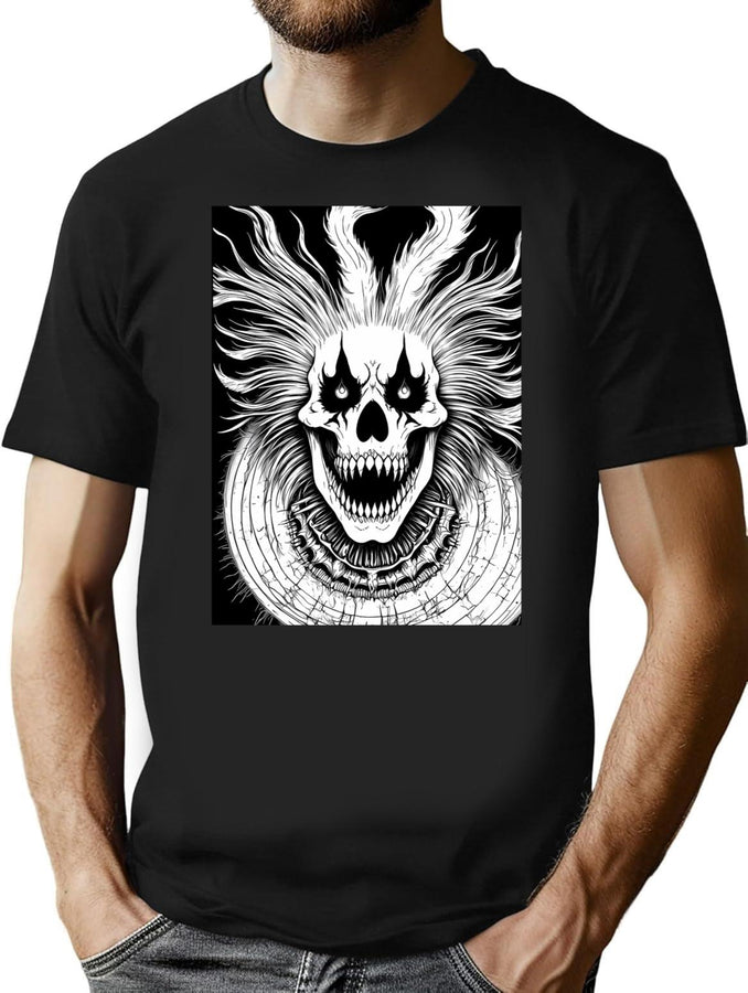 Art The Clown (31) T-Shirt for Men & Women, T-Shirts Graphic Tee - Black