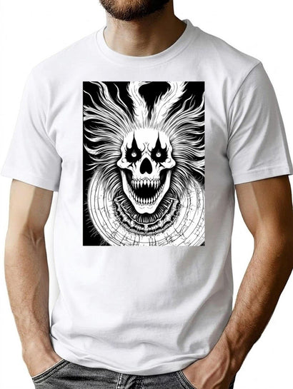 Art The Clown (31) T-Shirt for Men & Women, T-Shirts Graphic Tee - Black