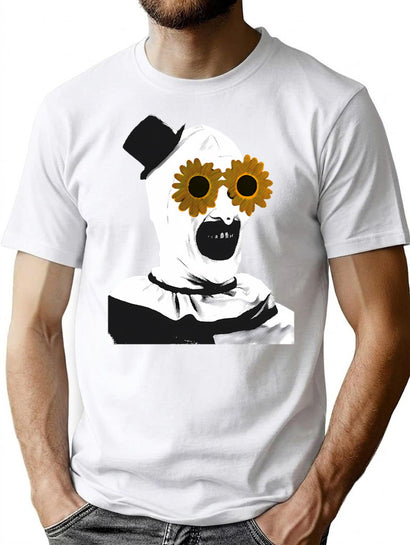 Art The Clown (32) T-Shirt for Men & Women, T-Shirts Graphic Tee - Black