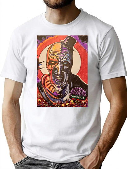 Art The Clown (34) T-Shirt for Men & Women, T-Shirts Graphic Tee - Black
