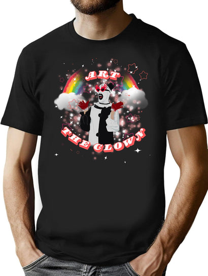 Art The Clown (4) T-Shirt for Men & Women, T-Shirts Graphic Tee - Black