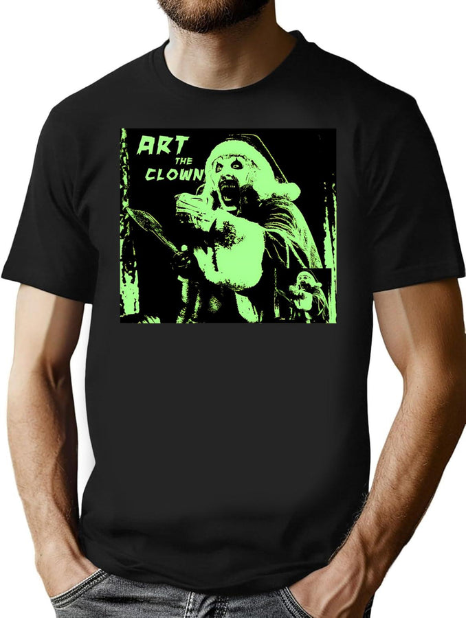 Art The Clown (5) T-Shirt for Men & Women, T-Shirts Graphic Tee - Black