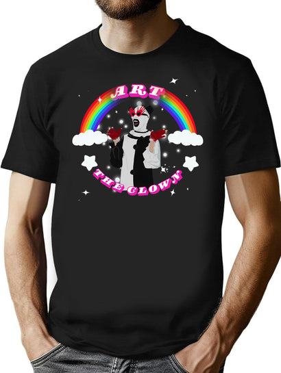Art The Clown (7) T-Shirt for Men & Women, T-Shirts Graphic Tee - Black