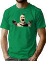 Art The Clown (8) T-Shirt for Men & Women, T-Shirts Graphic Tee - Green