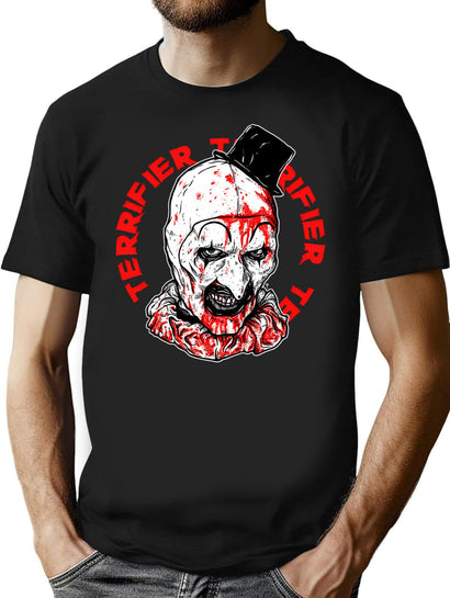Art The Clown (9) T-Shirt for Men & Women, T-Shirts Graphic Tee - Black