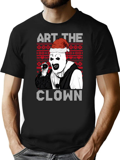 Art-The-Clown T-Shirt for Men & Women, T-Shirts Graphic Tee - Black