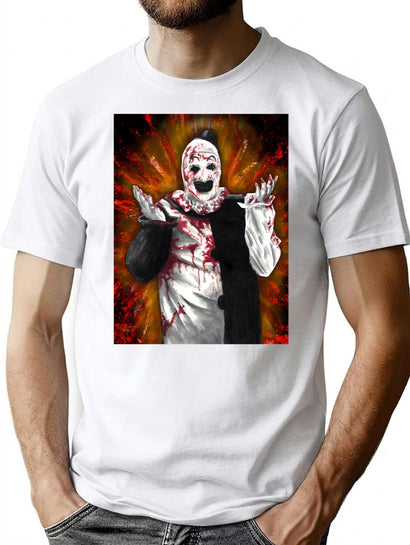 Art The Clown T-Shirt for Men & Women, T-Shirts Graphic Tee - Black