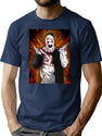 Art The Clown T-Shirt for Men & Women, T-Shirts Graphic Tee - Navy