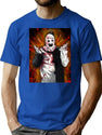 Art The Clown T-Shirt for Men & Women, T-Shirts Graphic Tee - Blue