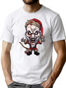 Art The 'Holiday' Clown T-Shirt T-Shirt for Men & Women, T-Shirts Graphic Tee - White