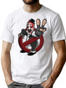 Artbusters Terrifier Movie Halloween T-Shirt for Men & Women, T-Shirts Graphic Tee - White