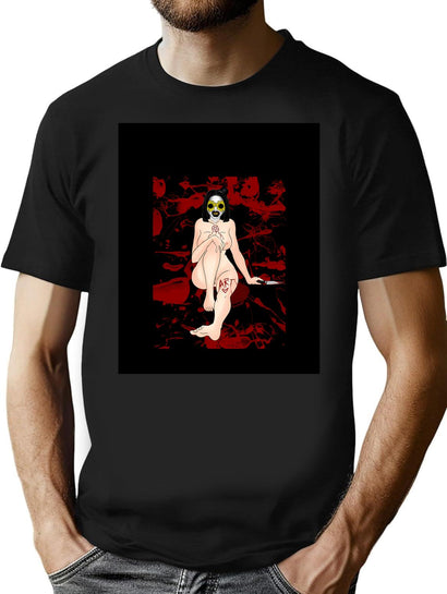 Arts Biggest Fan T-Shirt for Men & Women, T-Shirts Graphic Tee - Black