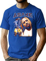 Asake - Bootleg Vintage Bootleg Graphic T-Shirt - Blue