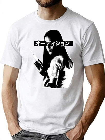 Asami - Audition T-Shirt for Men & Women, T-Shirts Graphic Tee - Black