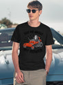 Ask Me About My Mower Lawn Mowing Funny Gardening Gift T-Shirt for Men & Women, T-Shirts Graphic Tee - Navy