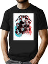 Ateez 80S Vintage Rock Bootleg Bootleg Graphic T-Shirt - Black