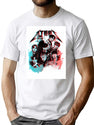 Ateez 80S Vintage Rock Bootleg Bootleg Graphic T-Shirt - White