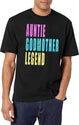 Auntie Godmother Legend Vintage T-Shirt for Men & Women, T-Shirts Graphic Tee - White