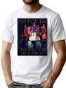 Autism Prime Bootleg Graphic T-Shirt - White