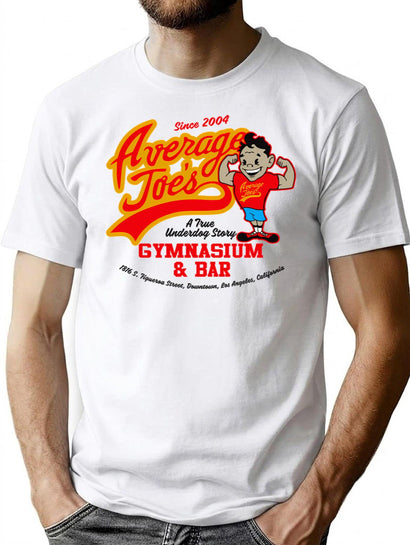 Average Joe'S Gymnasium And Bar Lts T-Shirt for Men & Women, T-Shirts Graphic Tee - Black