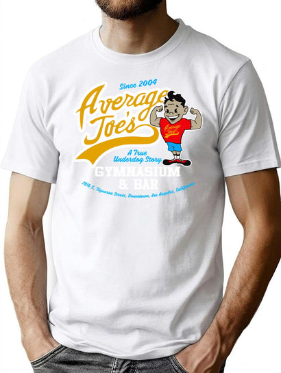 Average Joe'S Gymnasium And Bar T-Shirt for Men & Women, T-Shirts Graphic Tee - Black