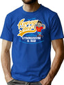 Average Joe'S Gymnasium And Bar T-Shirt for Men & Women, T-Shirts Graphic Tee - Blue