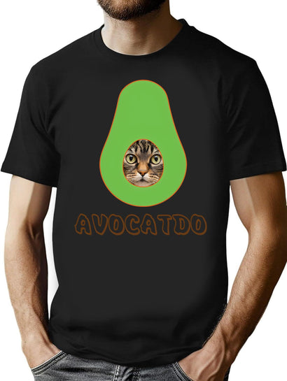 Avocatdo T-Shirt for Men & Women, T-Shirts Graphic Tee - Black