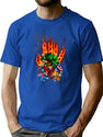 Avongers Bootleg Graphic T-Shirt - Blue
