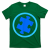 Blue Autism Puzzle for Autism Awareness T-Shirt