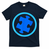Blue Autism Puzzle for Autism Awareness T-Shirt