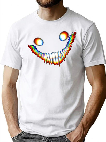 Backroom_S Smiler Premium Heavyweight Cotton T-Shirt - Black