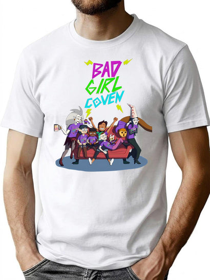 Bad Girl Coven T-Shirt for Men & Women, T-Shirts Graphic Tee - Black