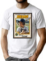Bad News Bears Baseball Card Kelly Leak T-Shirt for Men & Women, T-Shirts Graphic Tee - White