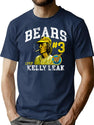 Bad News Bears Baseball Kelly Leak T-Shirt for Men & Women, T-Shirts Graphic Tee - Navy