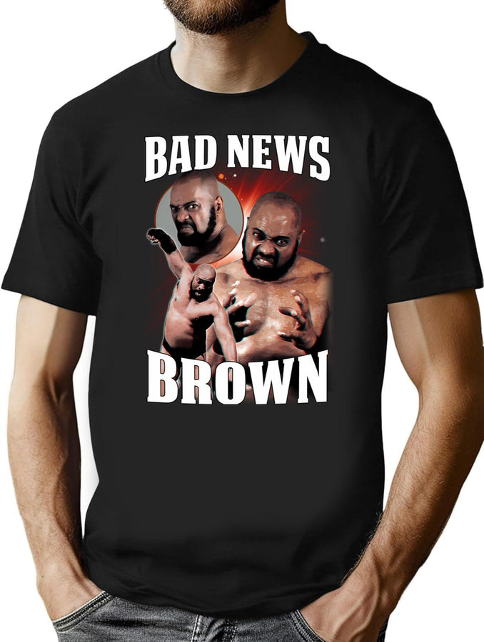 Bad News Bootleg Bootleg Graphic T-Shirt - Black