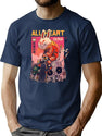 Bad Rabbit T-Shirt for Men & Women, T-Shirts Graphic Tee - Navy