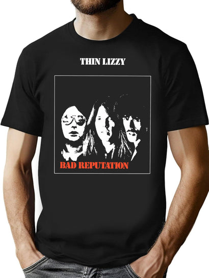 Bad Reputation Bootleg Graphic T-Shirt - Black