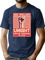 Bad Spellers Unight Propaganda Poster T-Shirt for Men & Women, T-Shirts Graphic Tee - Navy