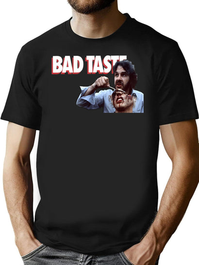 Bad Taste T-Shirt for Men & Women, T-Shirts Graphic Tee - Black